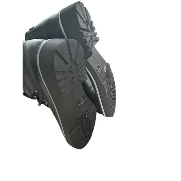 NWOB Tommy Hilfiger Ron 2 Faux Fur Lace Up Boots Black 10 M - Picture 5 of 15